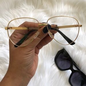 Clear Lenses Aviator Glasses